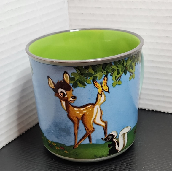 Disney Bambi 20 oz mug Blue with green interior - Picture 13 of 15